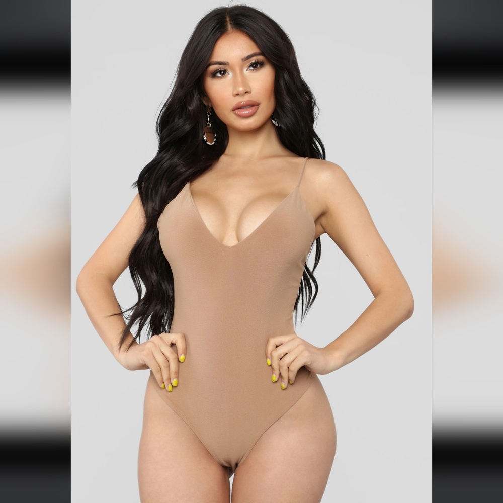 NWT Sleek&Slay Mocha Bodysuit